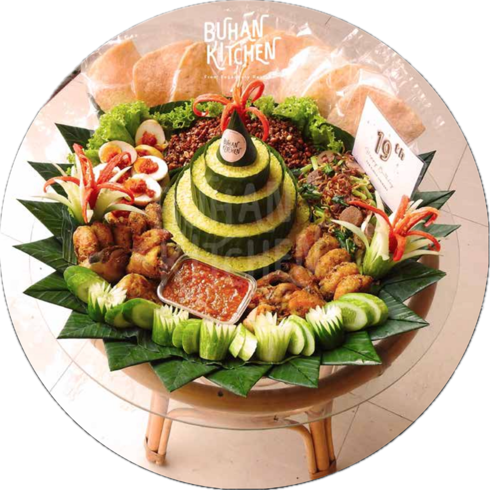 Nasi Tumpeng - Buhan Kitchen